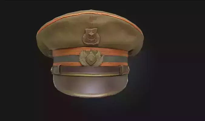 Cap Elegance Stylish Army Headgear Model