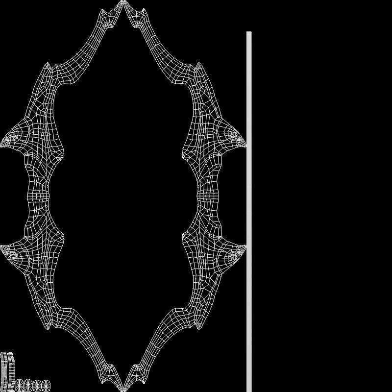 Bow 02 V2 Low-poly 3D model_8