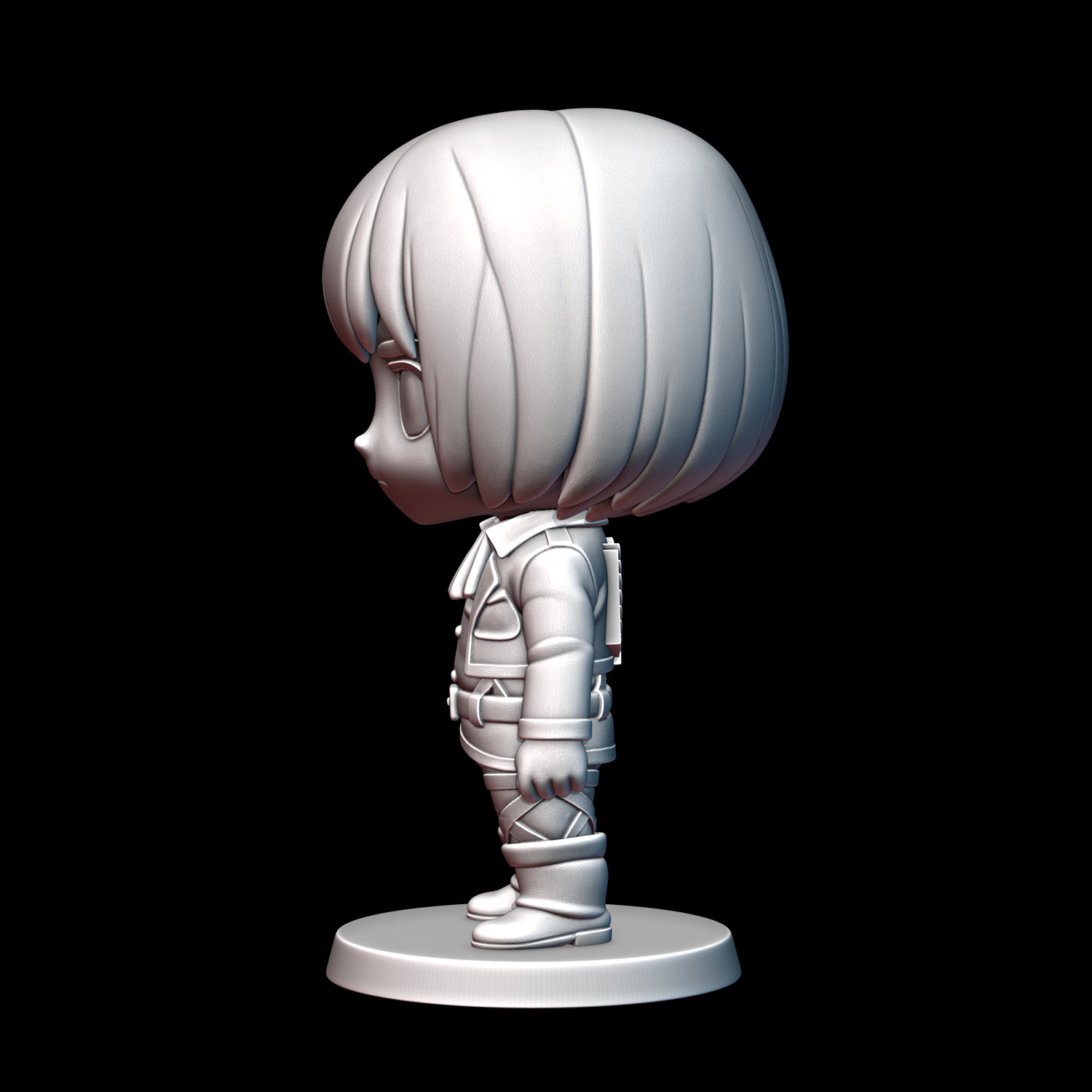 Chibi Armin 3D print model_2
