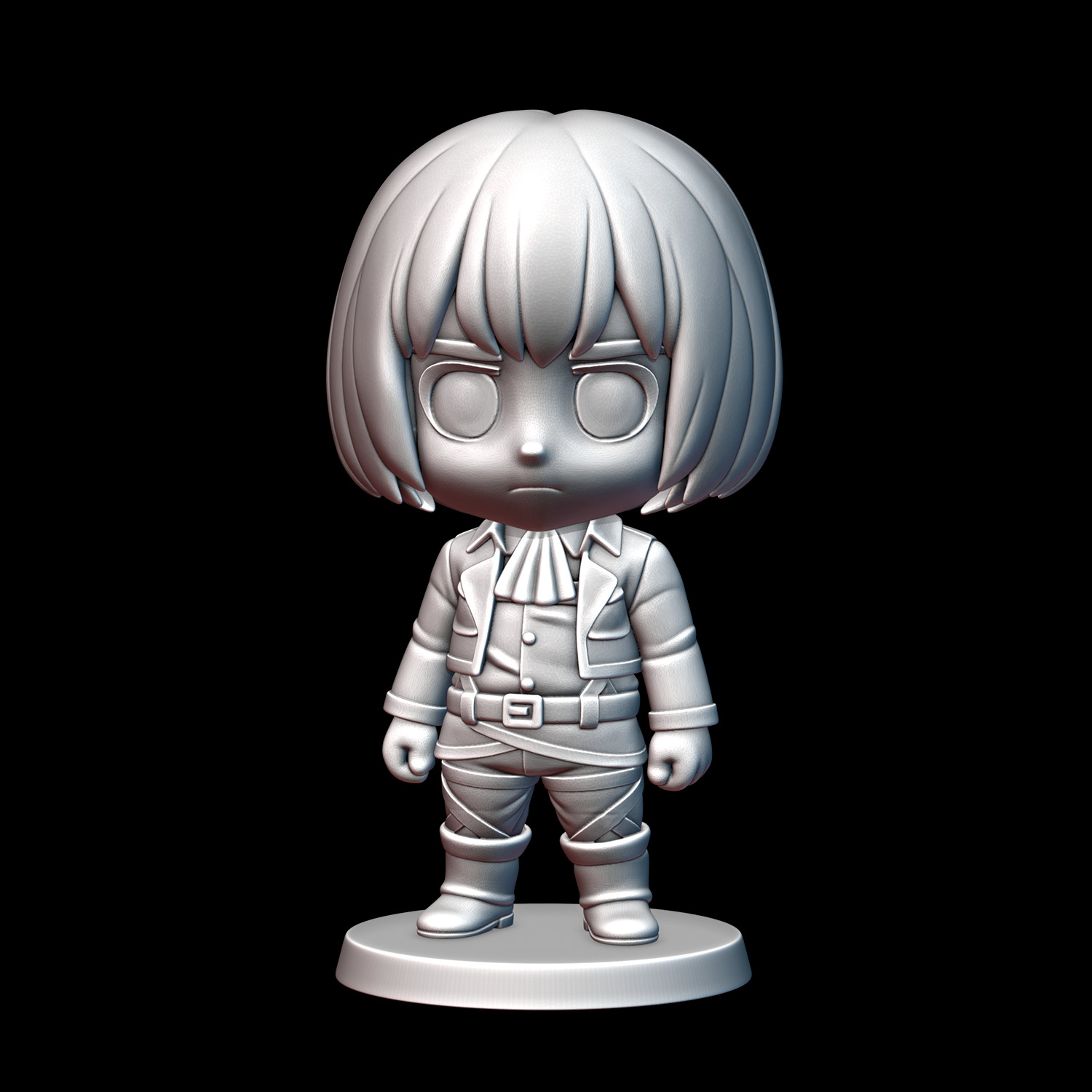 Chibi Armin 3D print model_1