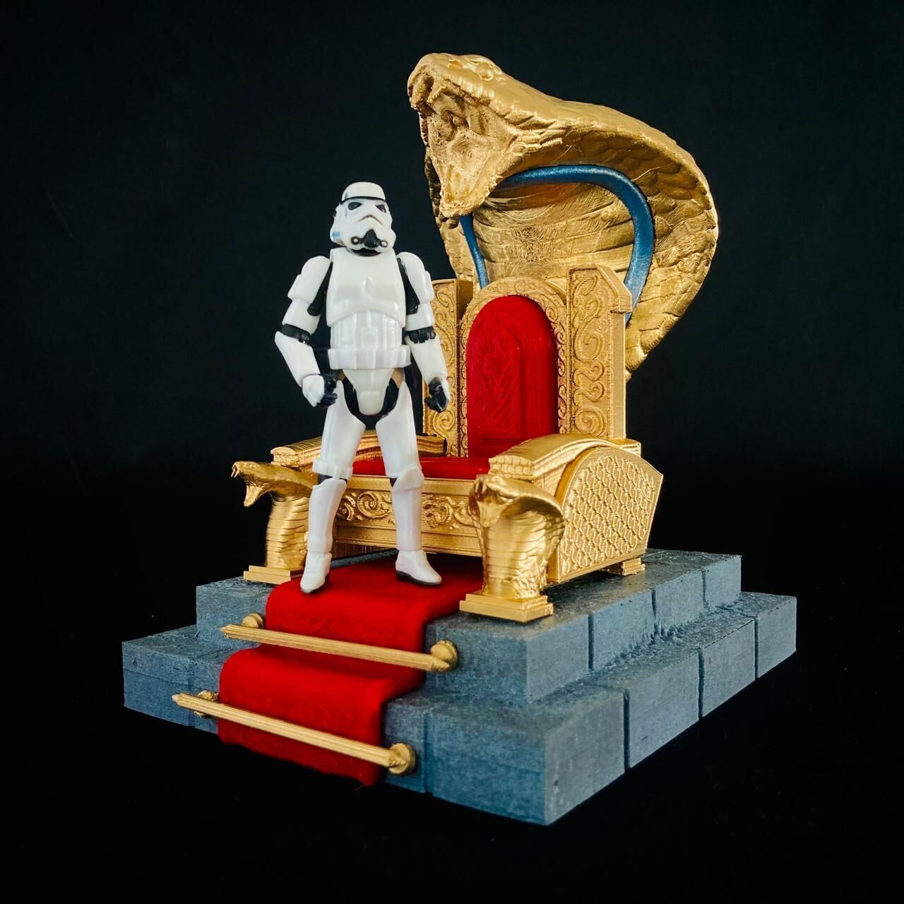 Cobra Commander Throne 3D print model_16