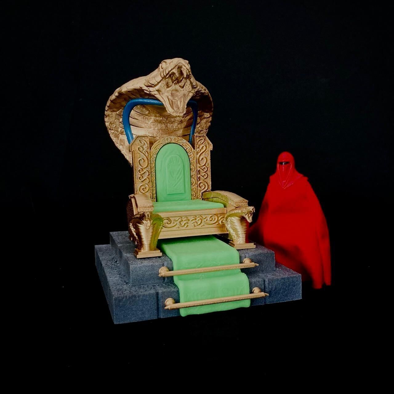 Cobra Commander Throne 3D print model_7