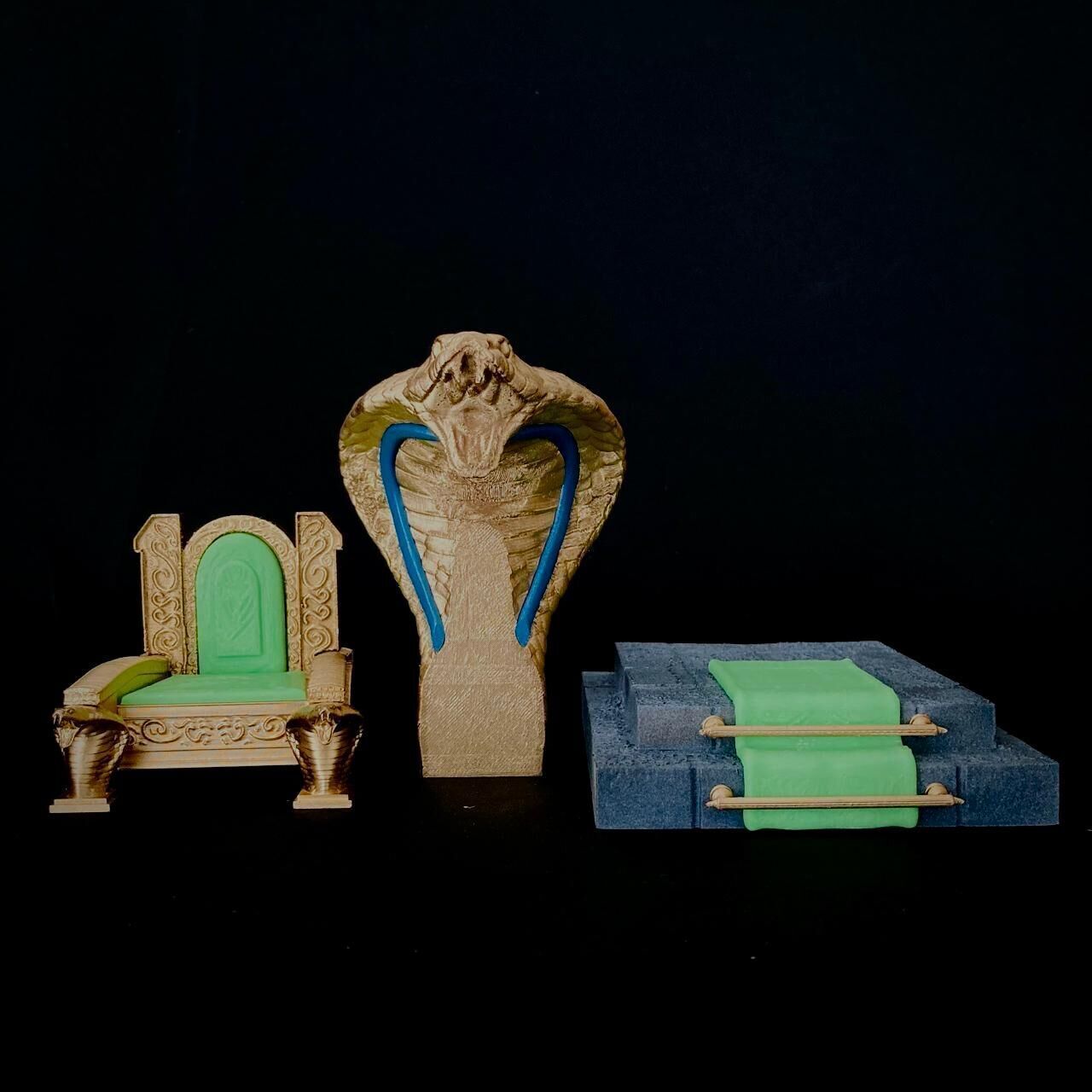 Cobra Commander Throne 3D print model_17