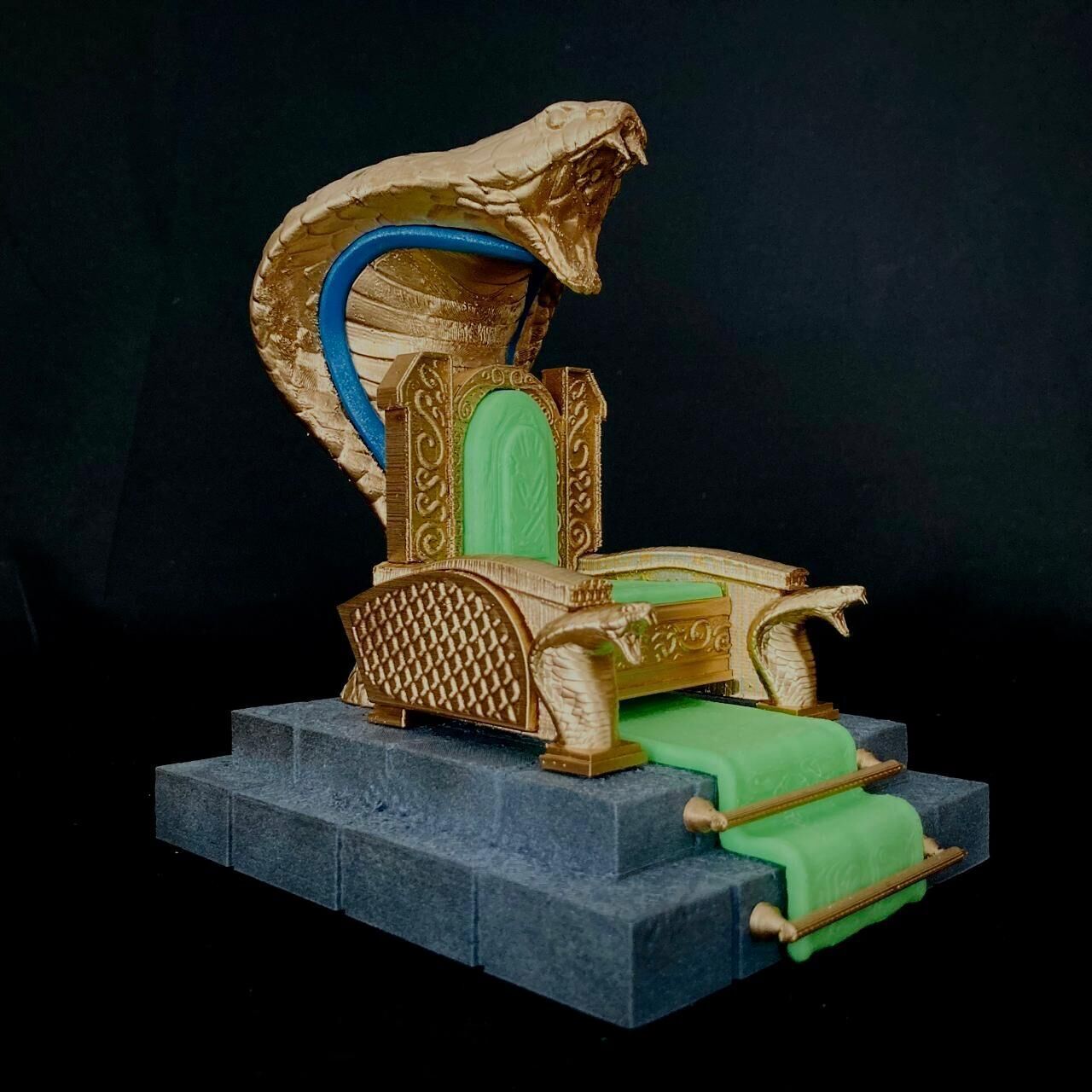 Cobra Commander Throne 3D print model_1