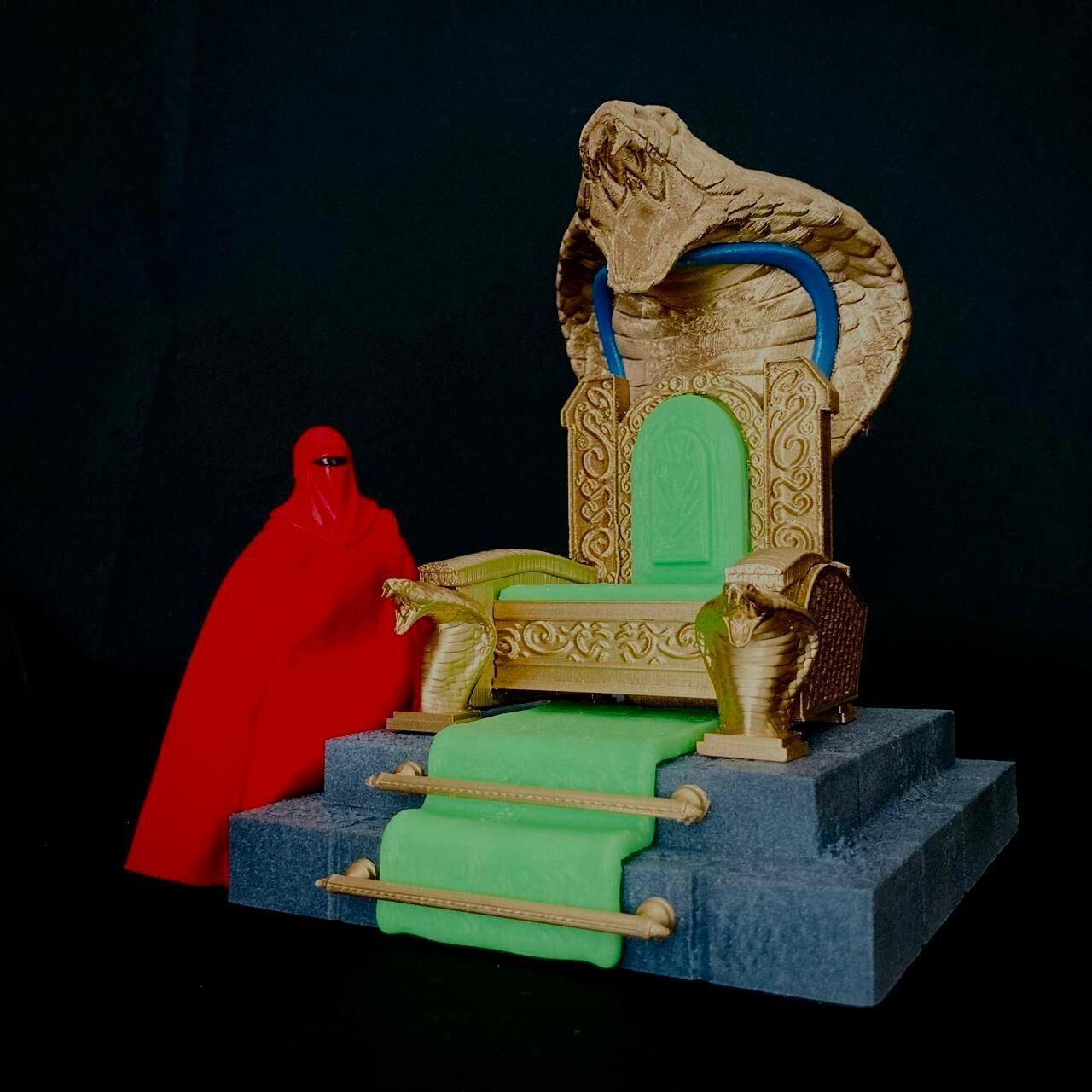 Cobra Commander Throne 3D print model_3