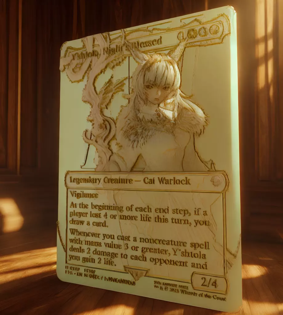 Yshtola Nights Blessed Final Fantasy XIV Magic 3D print model_0