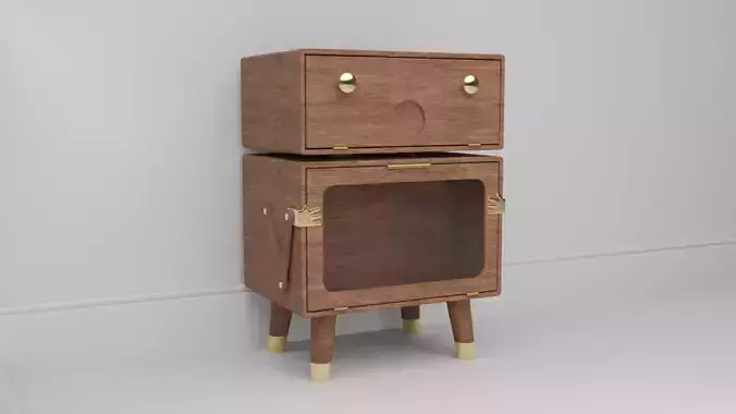 Vintage Decor Night Table