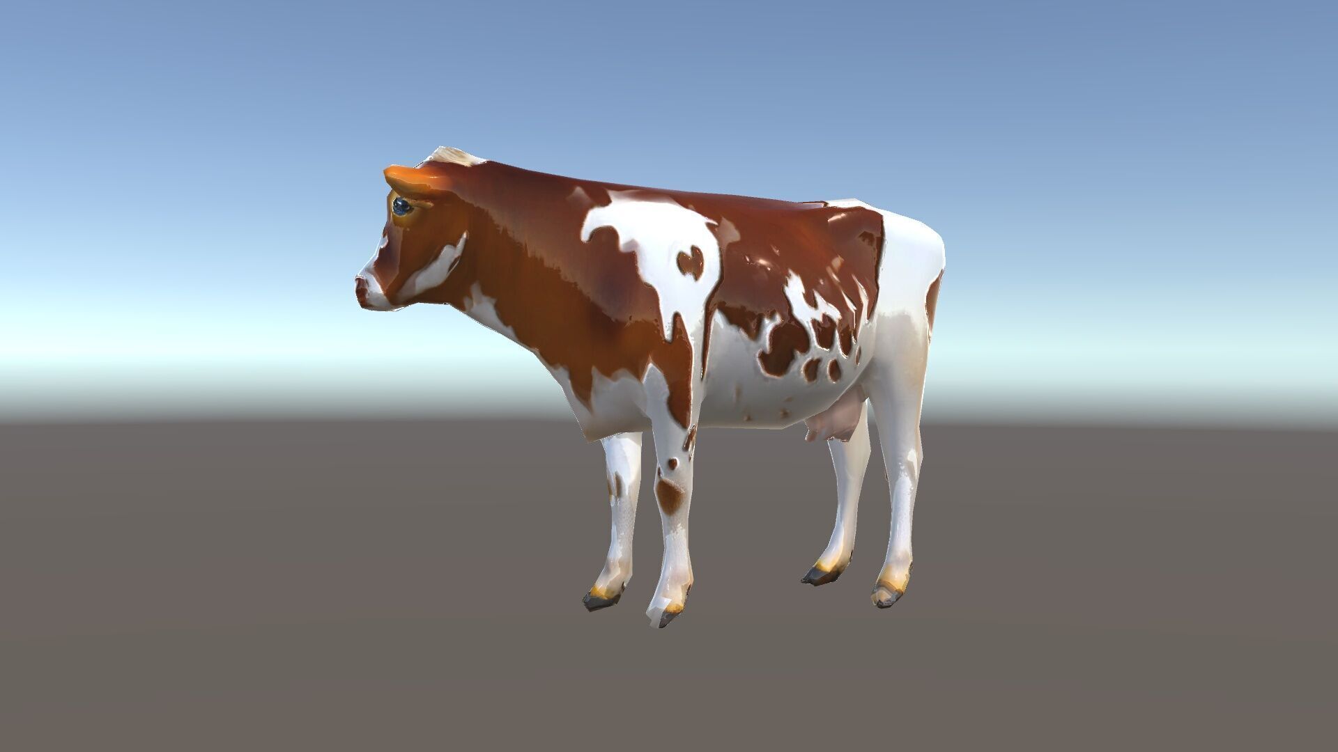 Dairy Cow D Model Pack with HighQuality Textures Low-poly 3D model_35