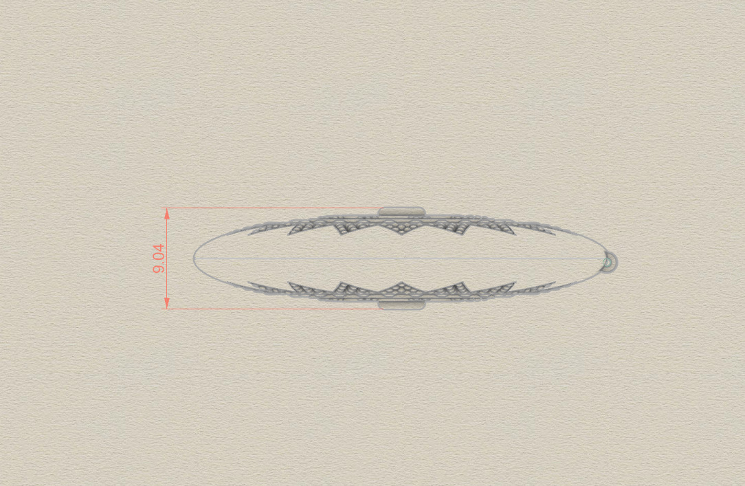 Fantasy Transforming Pendant 3D Printable Amulet Model 3D print model_5