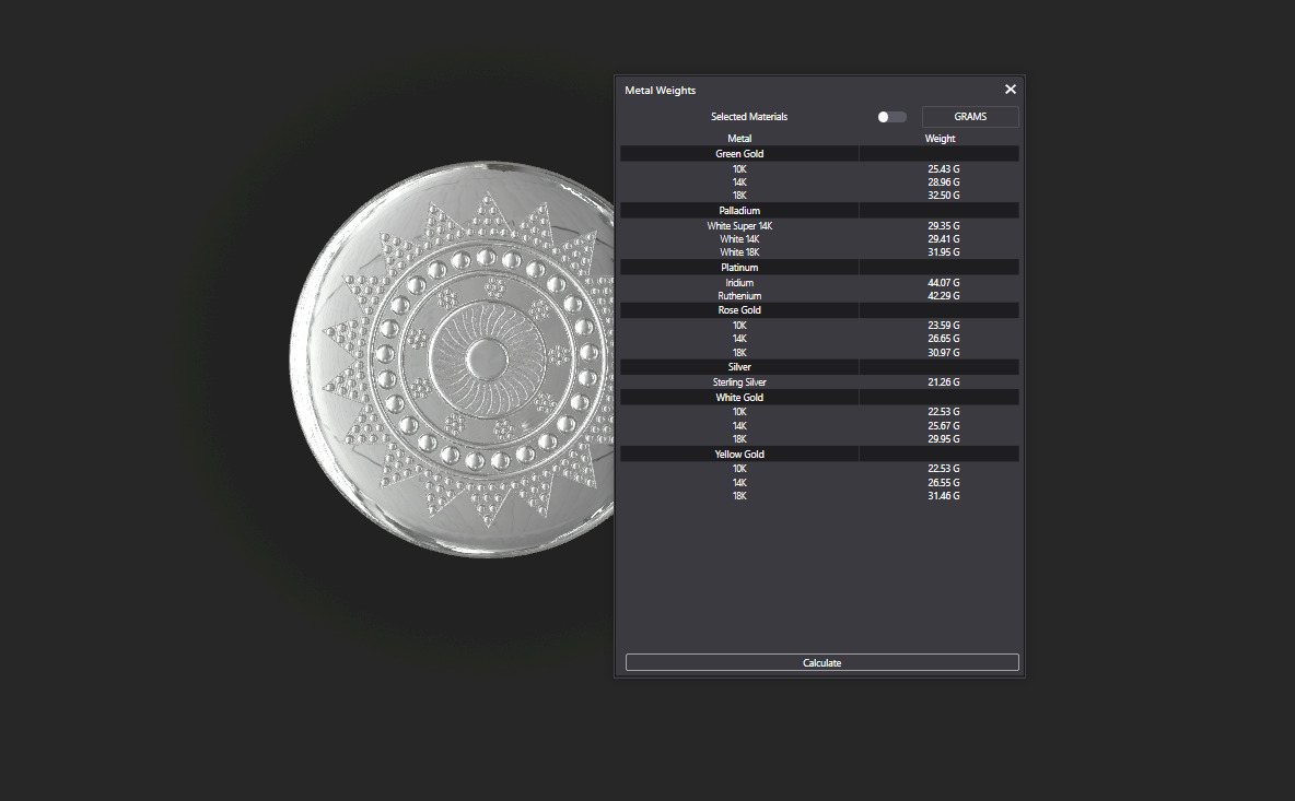 Fantasy Transforming Pendant 3D Printable Amulet Model 3D print model_8