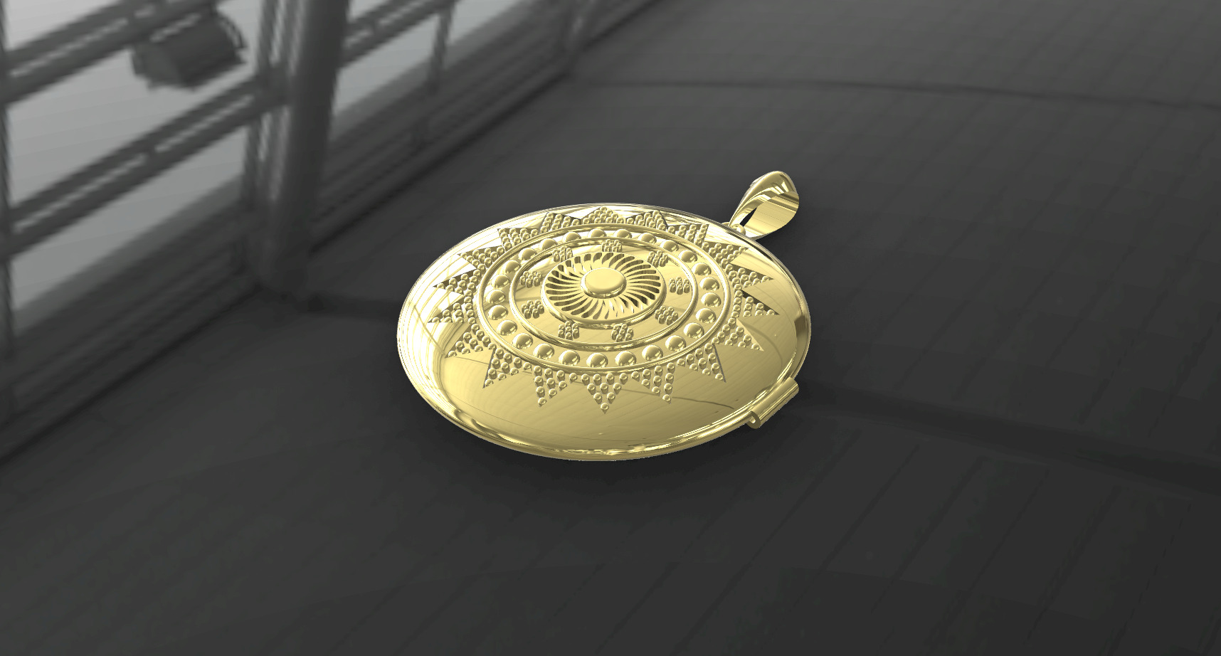 Fantasy Transforming Pendant 3D Printable Amulet Model 3D print model_13