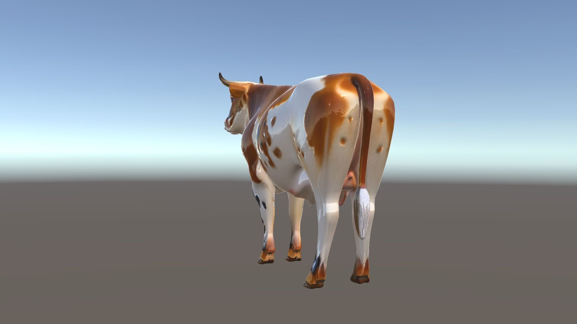 Spotted Cow Model Pack for Animation and Games Low-poly 3D model_34