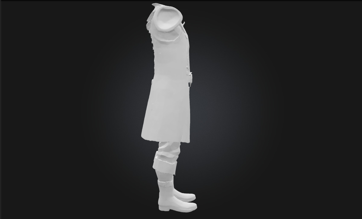Pirate Outfit Render Stylized Buccaneer Clothing  3D model_7