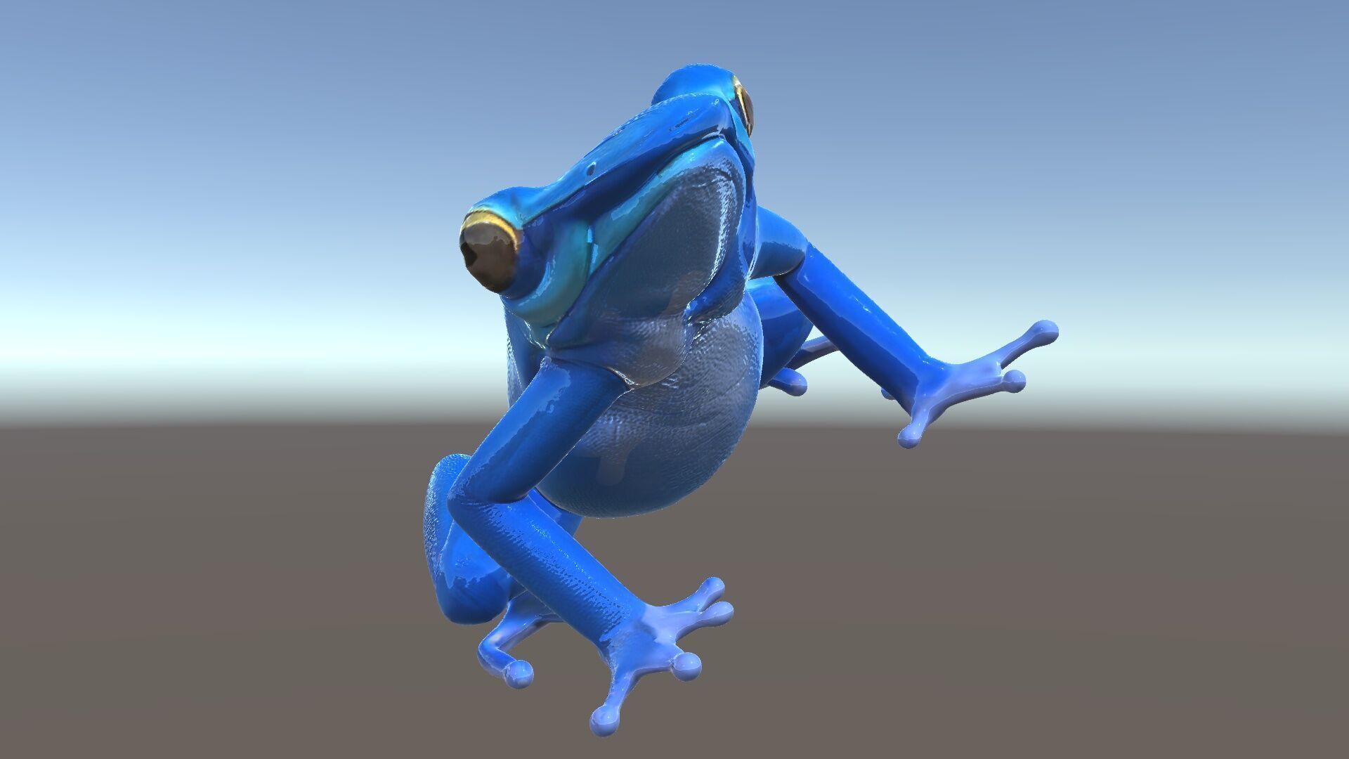 Frog Creature Realistic Model Pack Low-poly 3D model_5