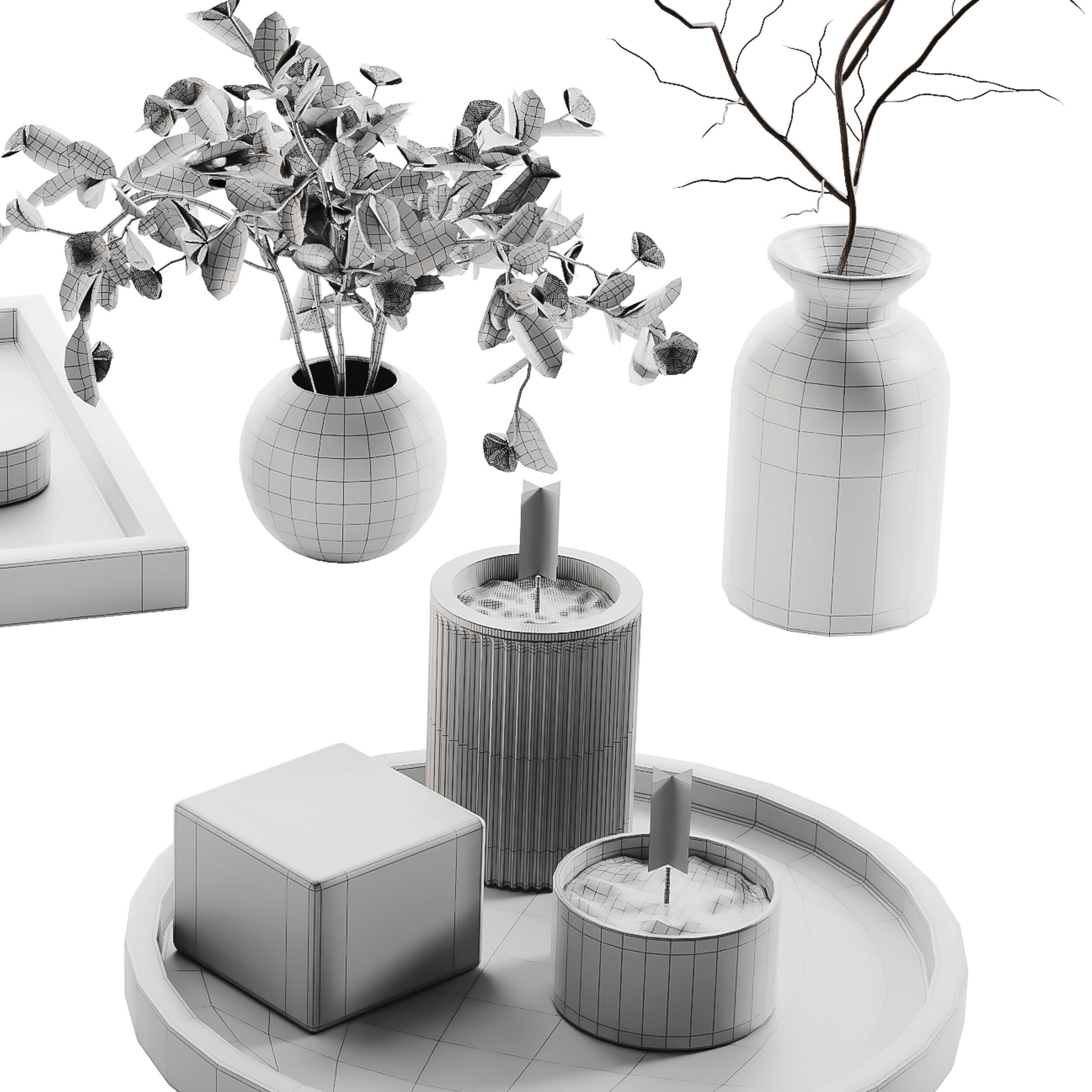 Decorative Set 011 3D model_14