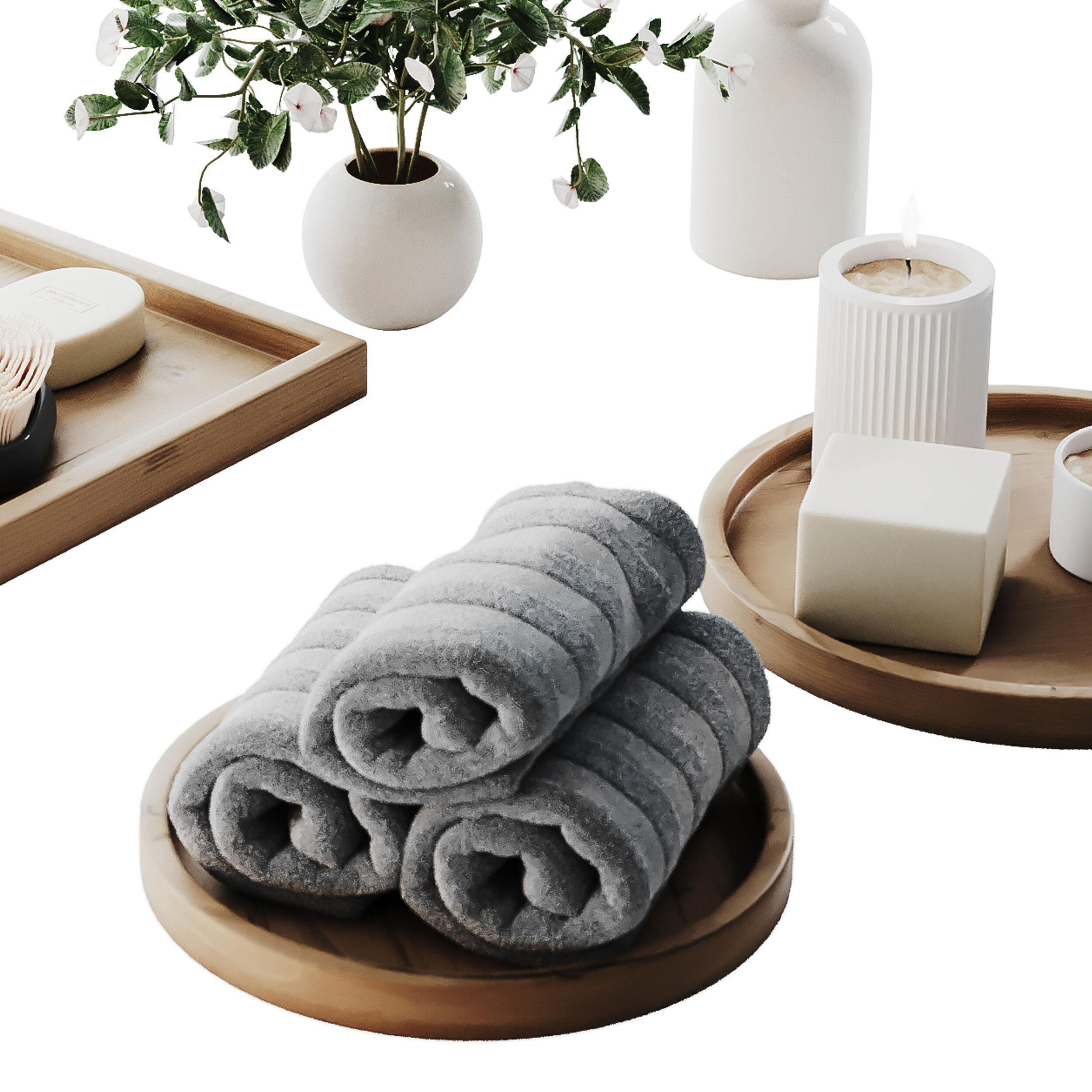 Decorative Set 011 3D model_12