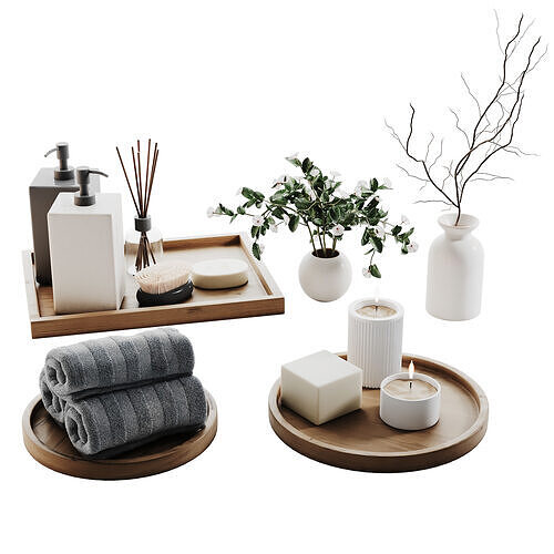 Decorative Set 011 3D model