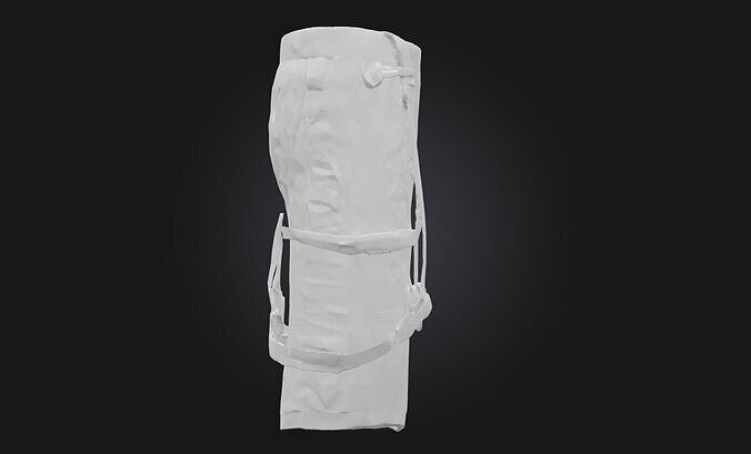 Futuristic Sport Shorts Sleek Athletic Wear  3D model 6