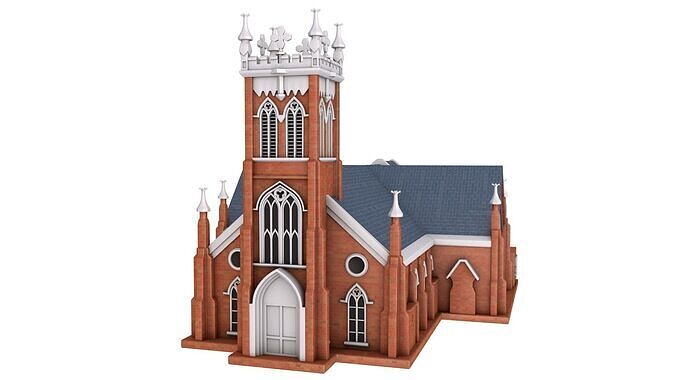 Ferrer Catholic Church 3D model
