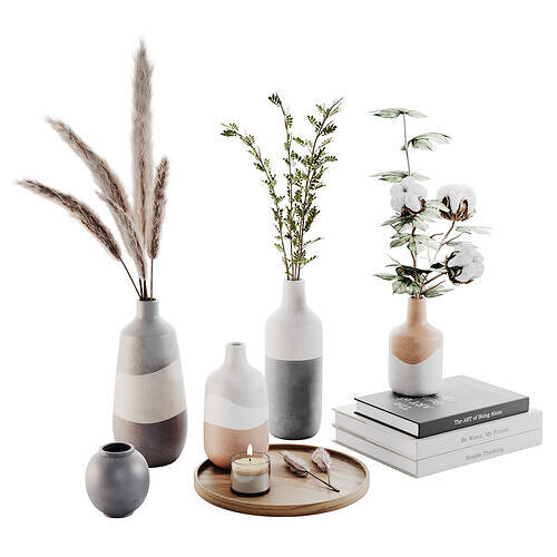 Decorative Set 014 3D model