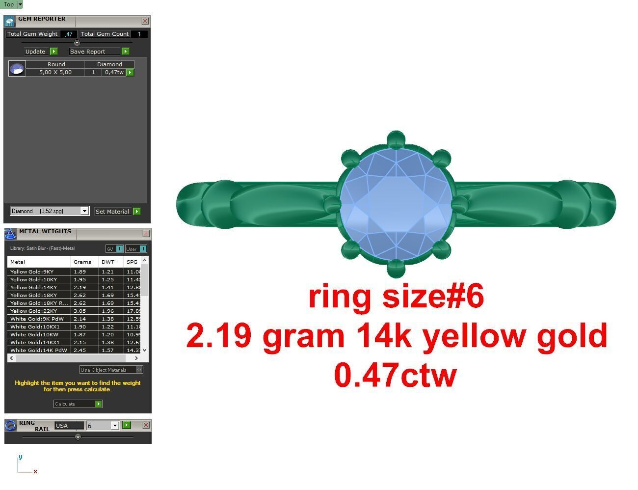 Ring 1069 3D print model_2