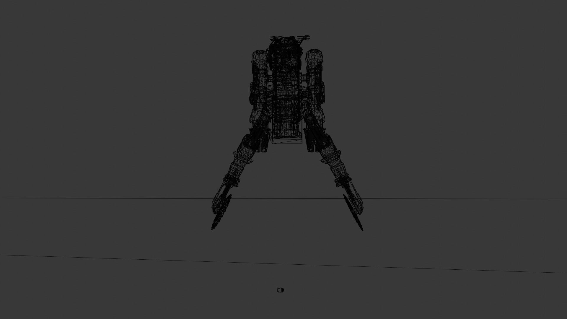 flying dual buzz saw skibidi toilet 3D model_7