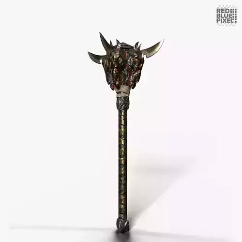 Mace 01 V2 Low-poly 3D model