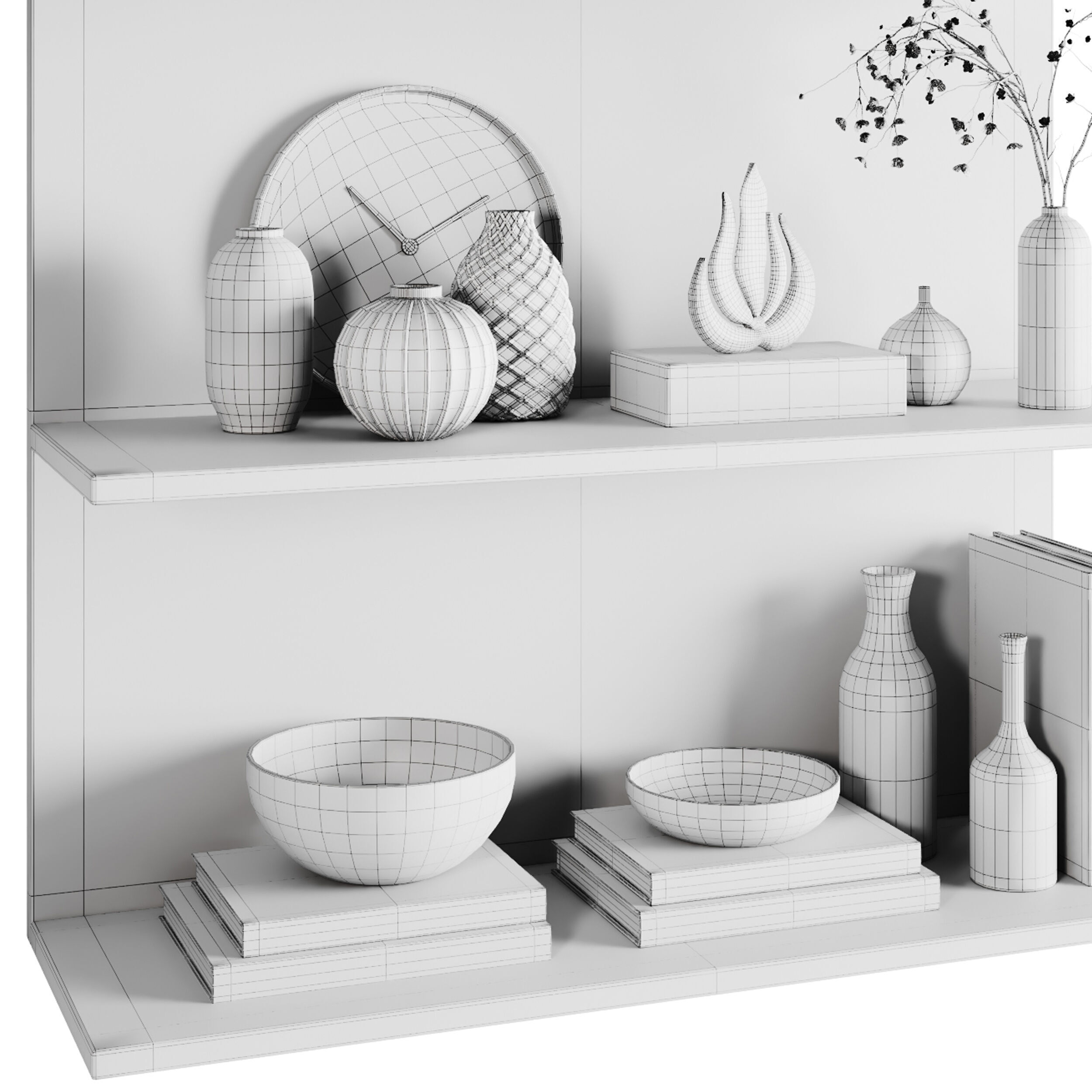 Decorative SET 015 3D model_14