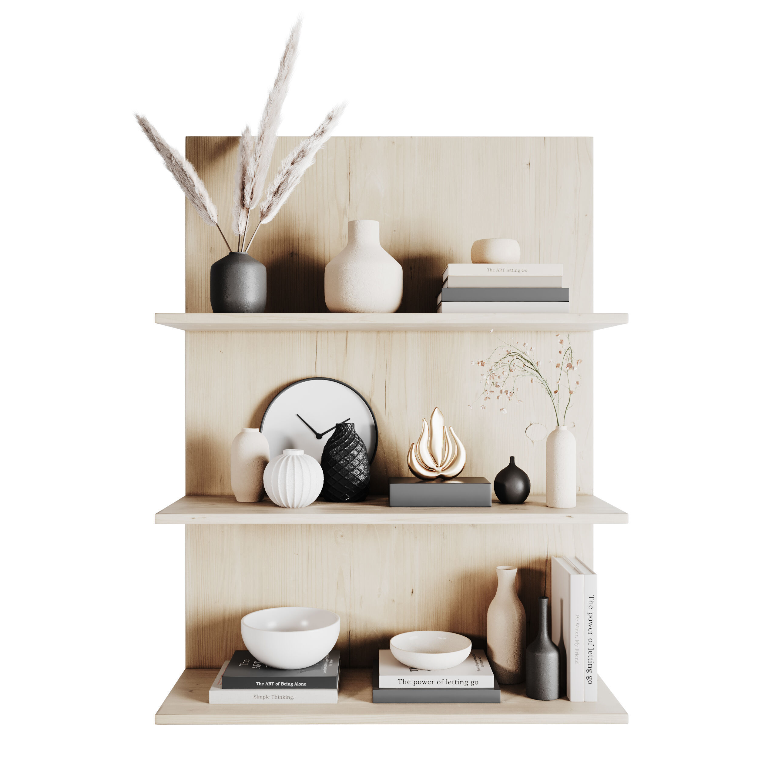 Decorative SET 015 3D model_1