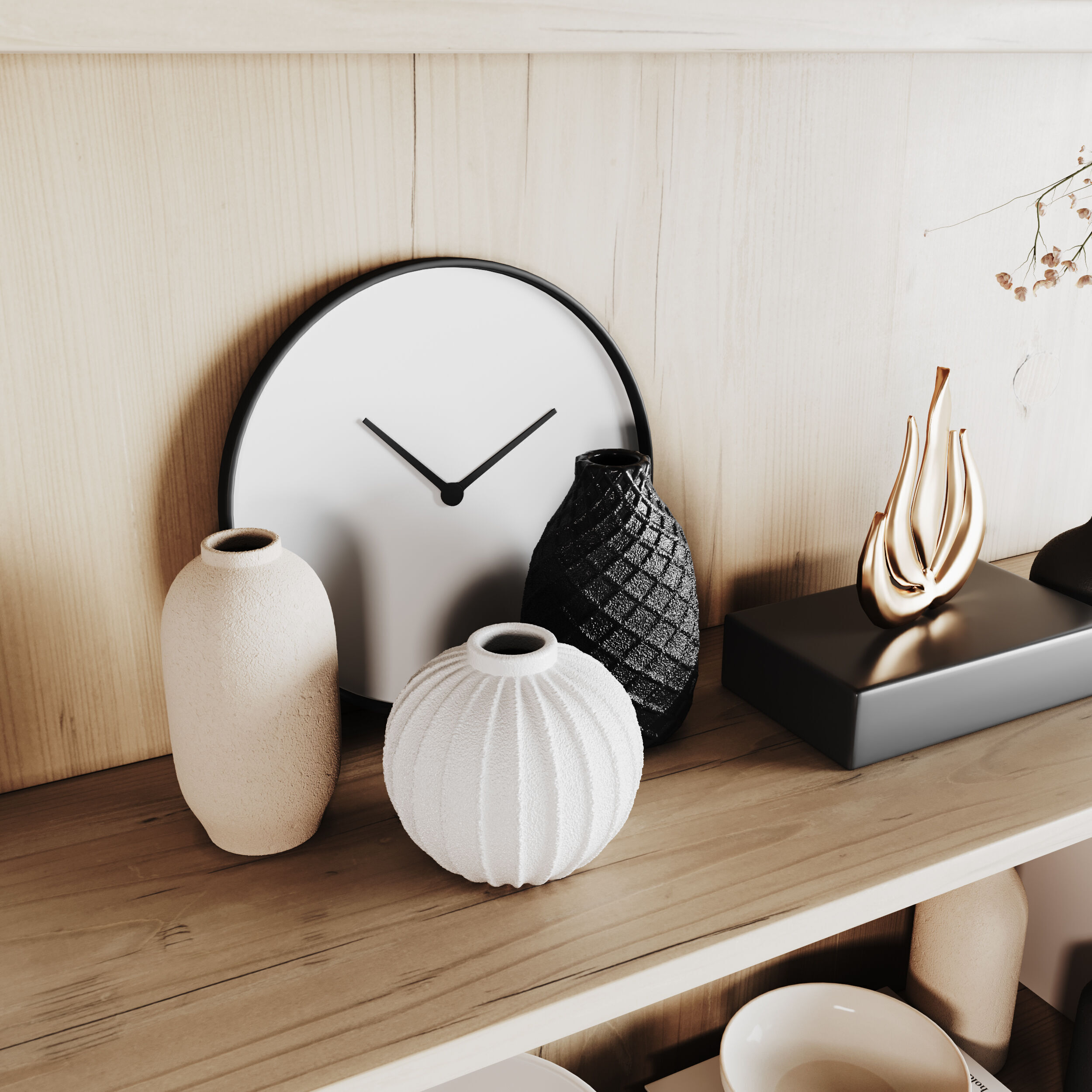 Decorative SET 015 3D model_8