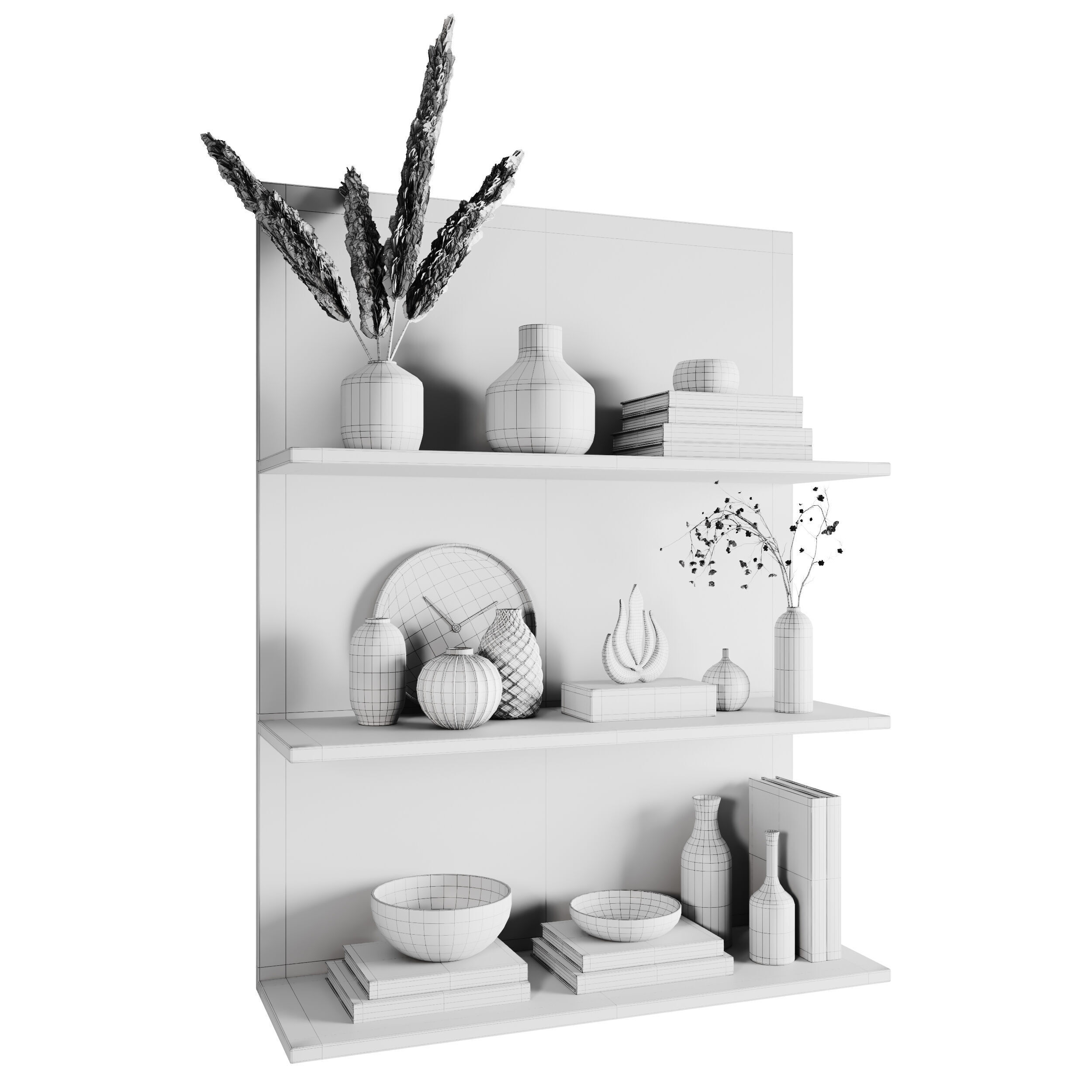 Decorative SET 015 3D model_13