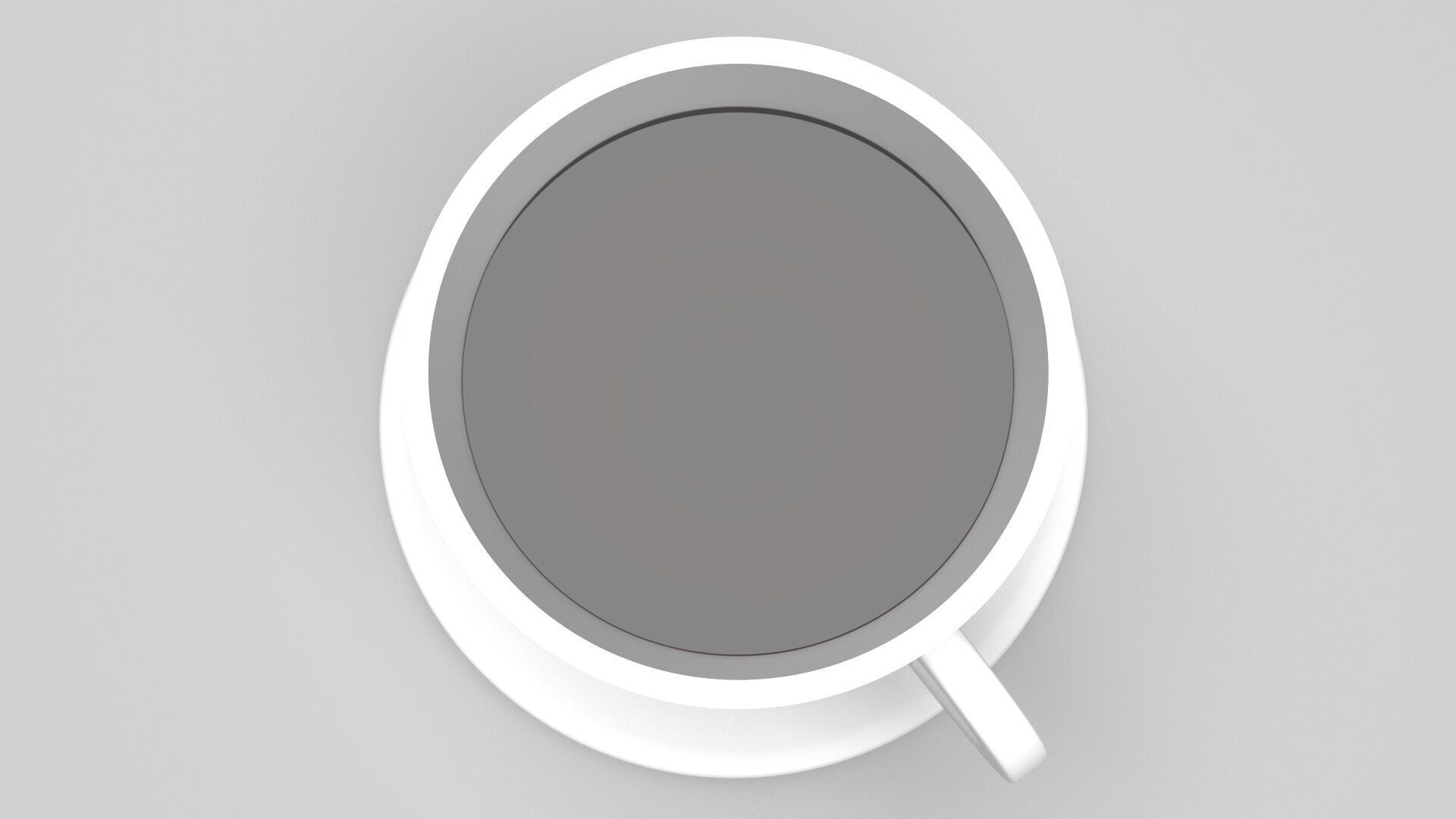 Cup of Coffee 3D model_4