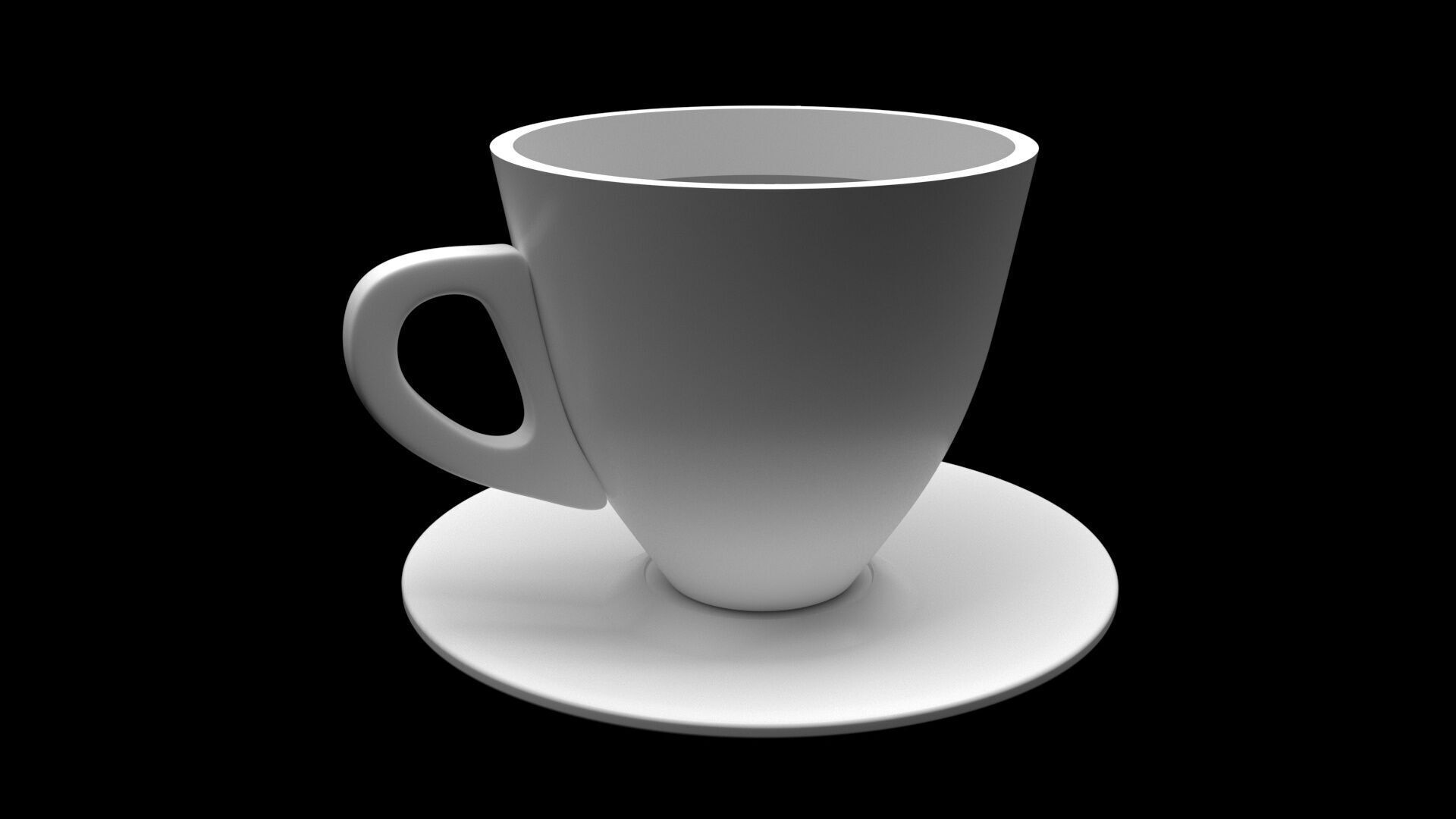 Cup of Coffee 3D model_10