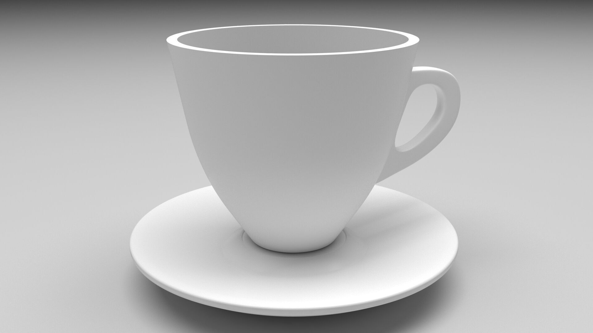 Cup of Coffee 3D model_2