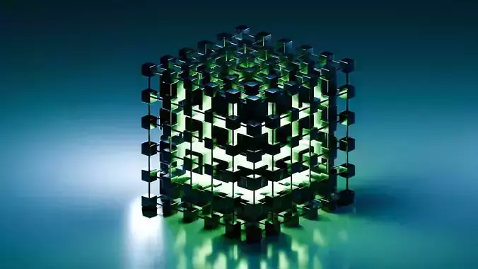 Abstract Sci-Fi Model 3D model