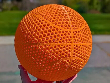 BASKET BALL TPU  3D print model