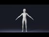 Stylized Male Body Base IK FK Rig Face Rig Game Animation Ready Low-poly 3D model_1