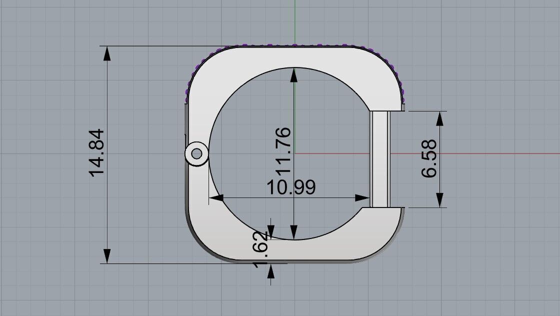 earrings 3D print model_4