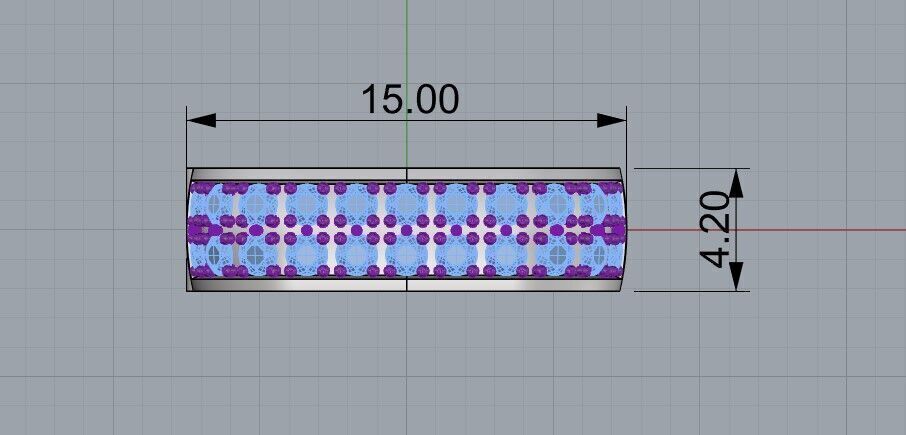 earrings 3D print model_3