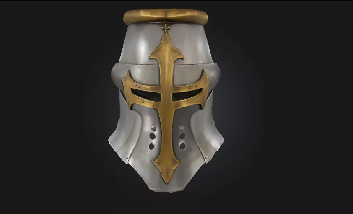 Eternal Sentinel Futuristic Guardian Armor Model 3D model_0