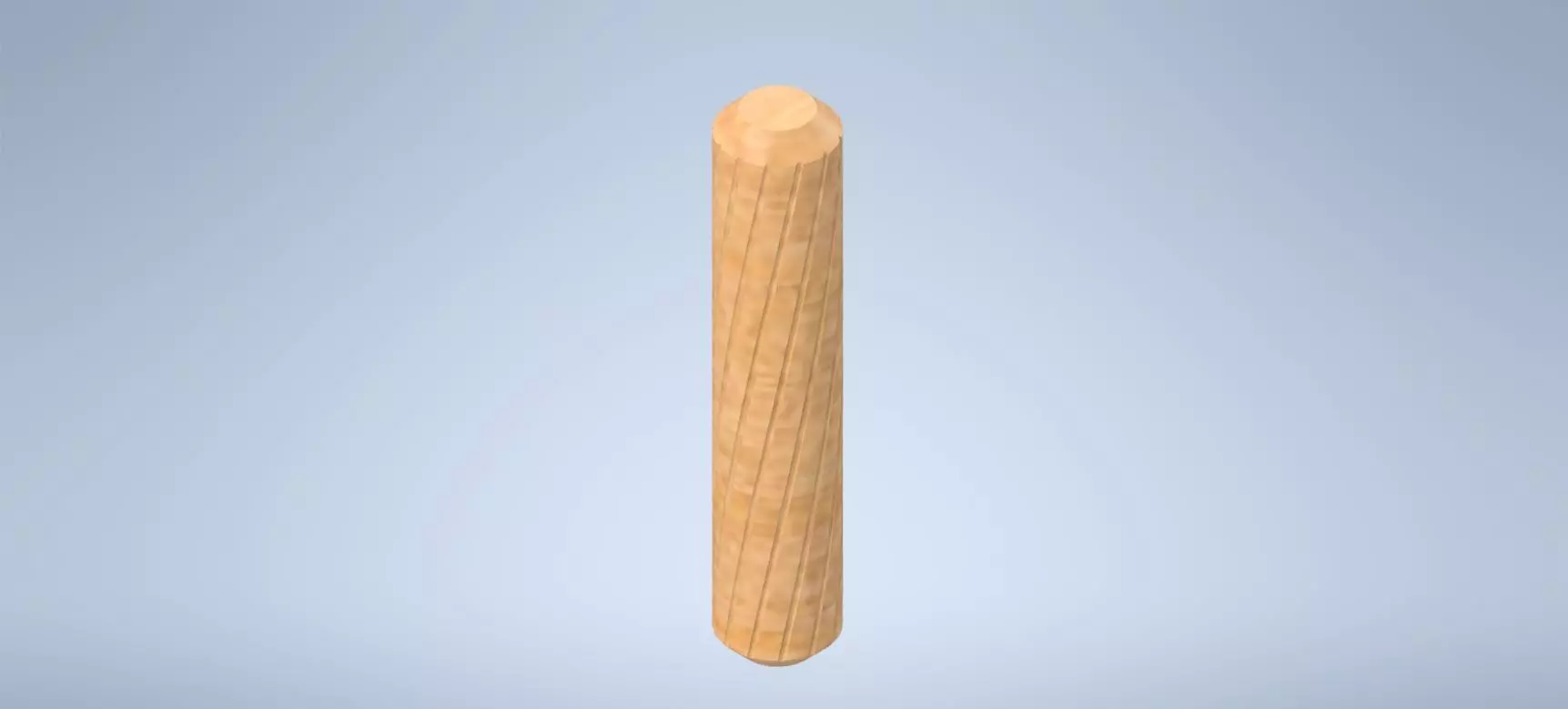 IKEA Wood Dowel 101345 3D model_0