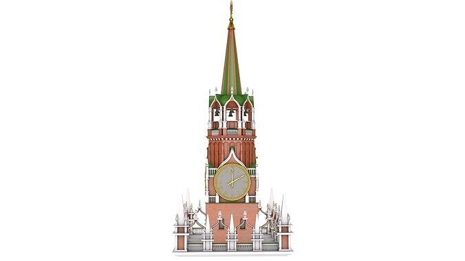 Kremlin Clock 3D model