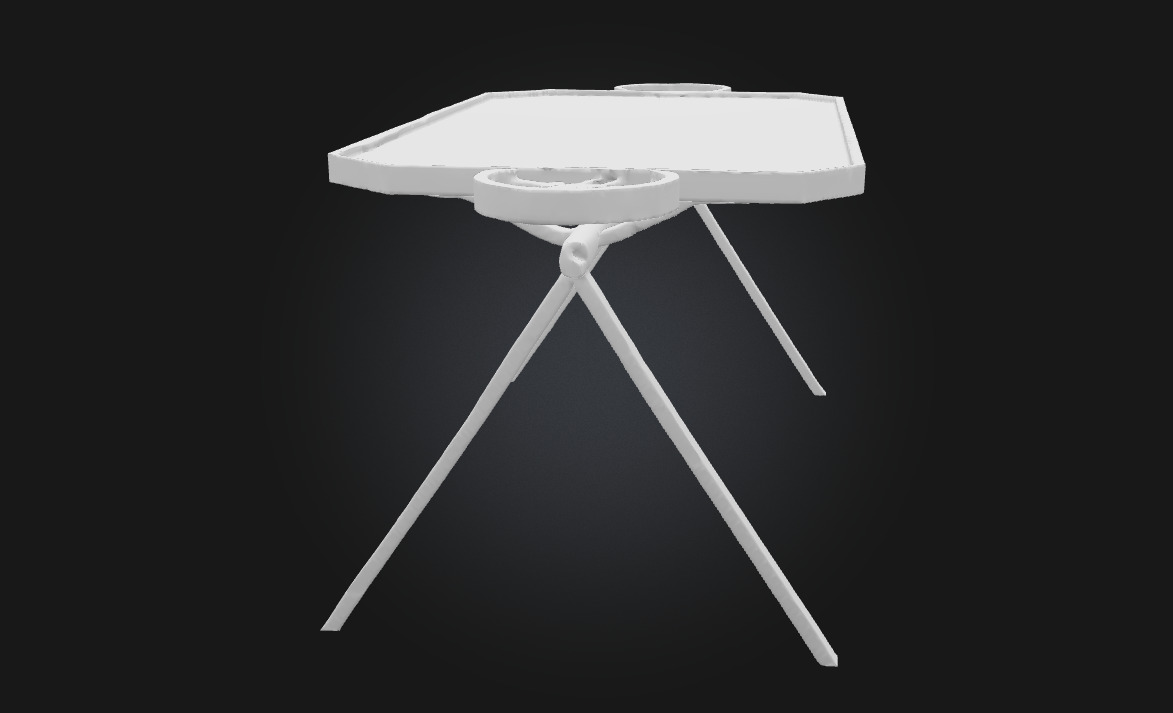 Futuristic Hoverboard Sleek Anti-Gravity Ride 3D model_6