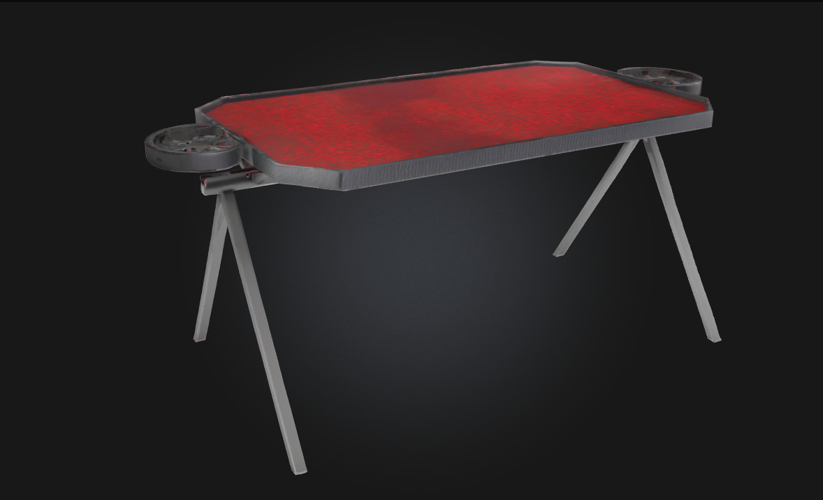 Futuristic Hoverboard Sleek Anti-Gravity Ride 3D model_2