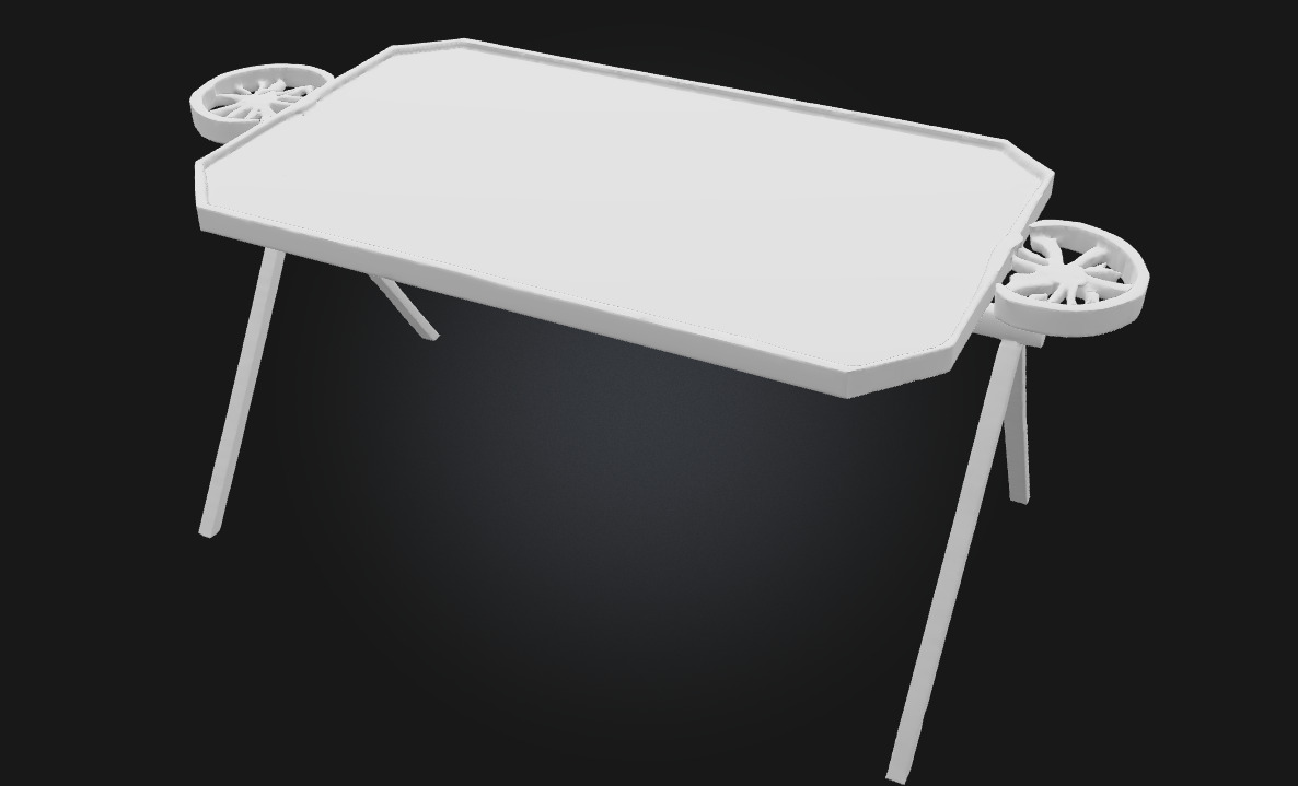 Futuristic Hoverboard Sleek Anti-Gravity Ride 3D model_7