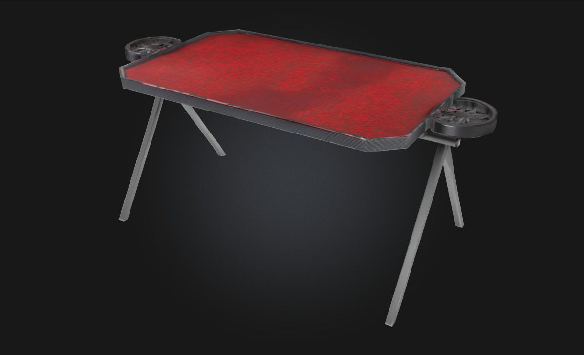 Futuristic Hoverboard Sleek Anti-Gravity Ride 3D model_1