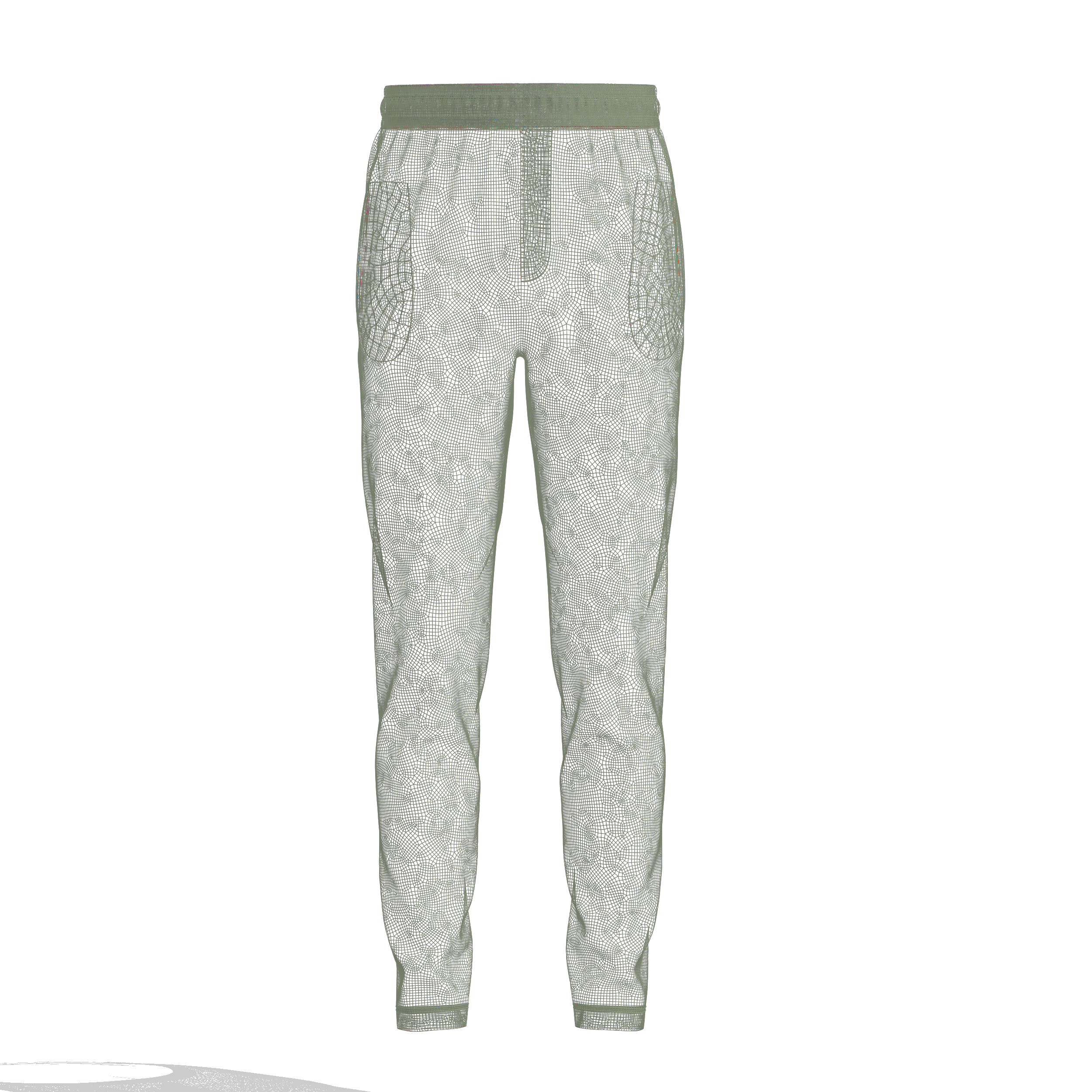 Knit Ribbed Jogger 3D model 3D model_3