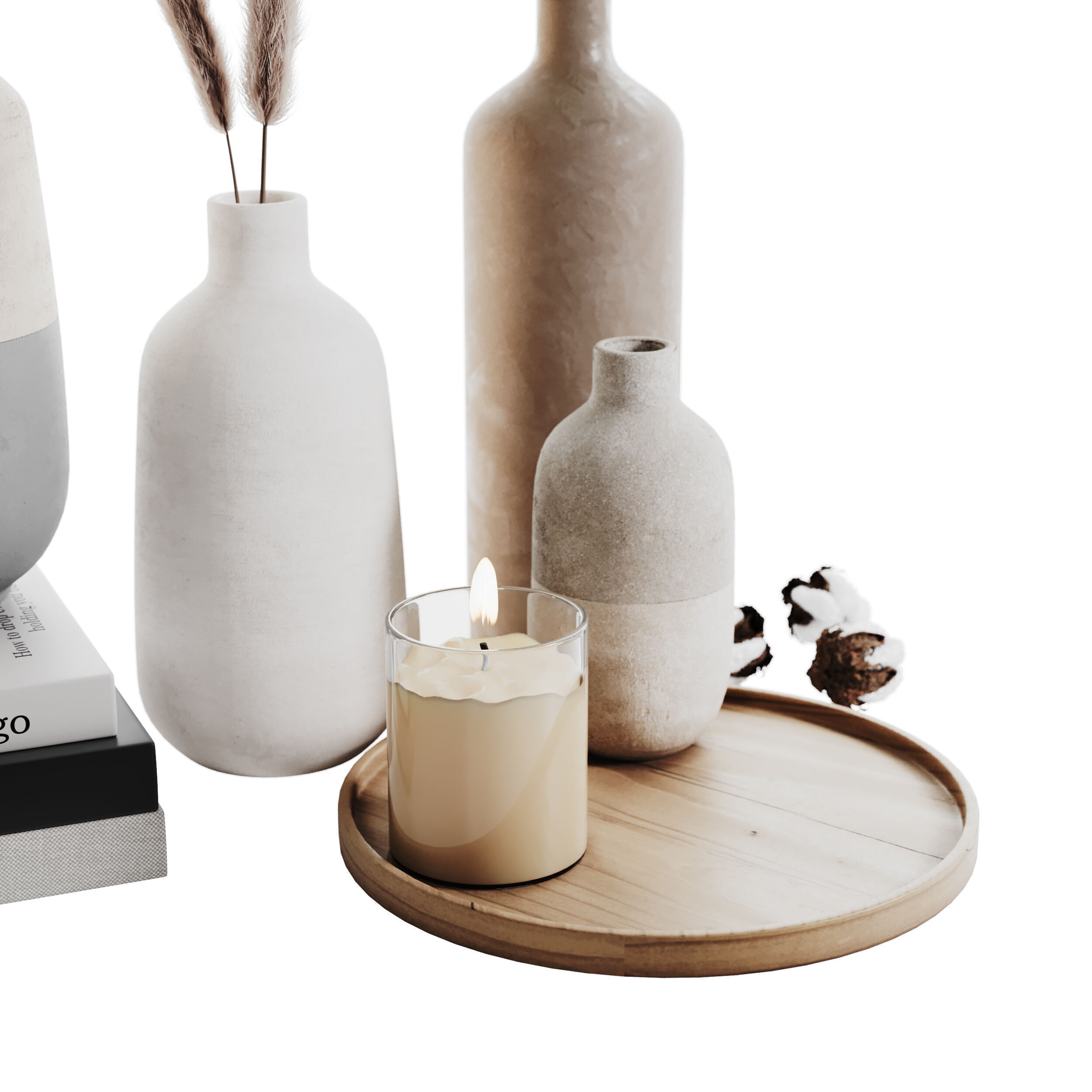 Decorative SET 016 3D model_9