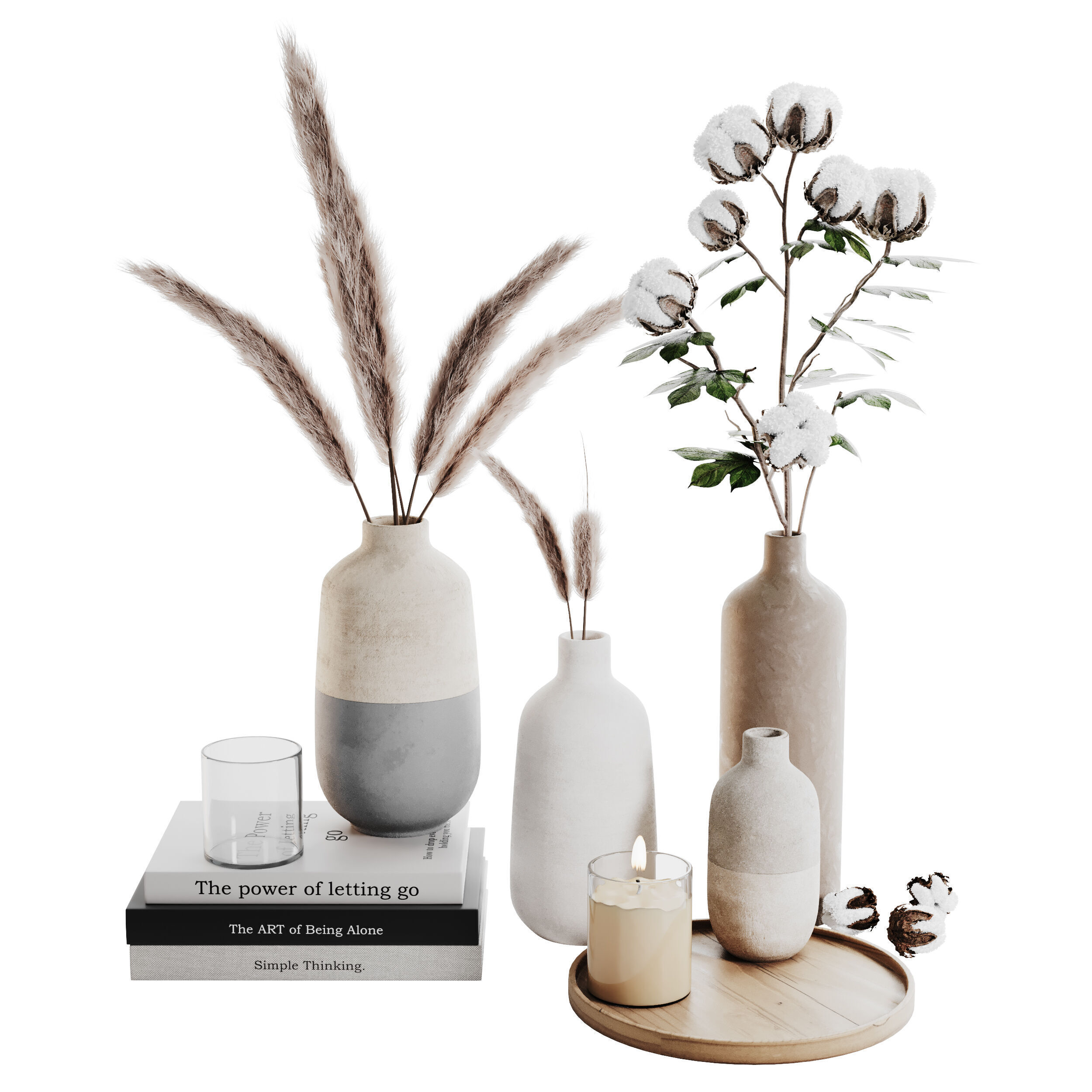 Decorative SET 016 3D model_1