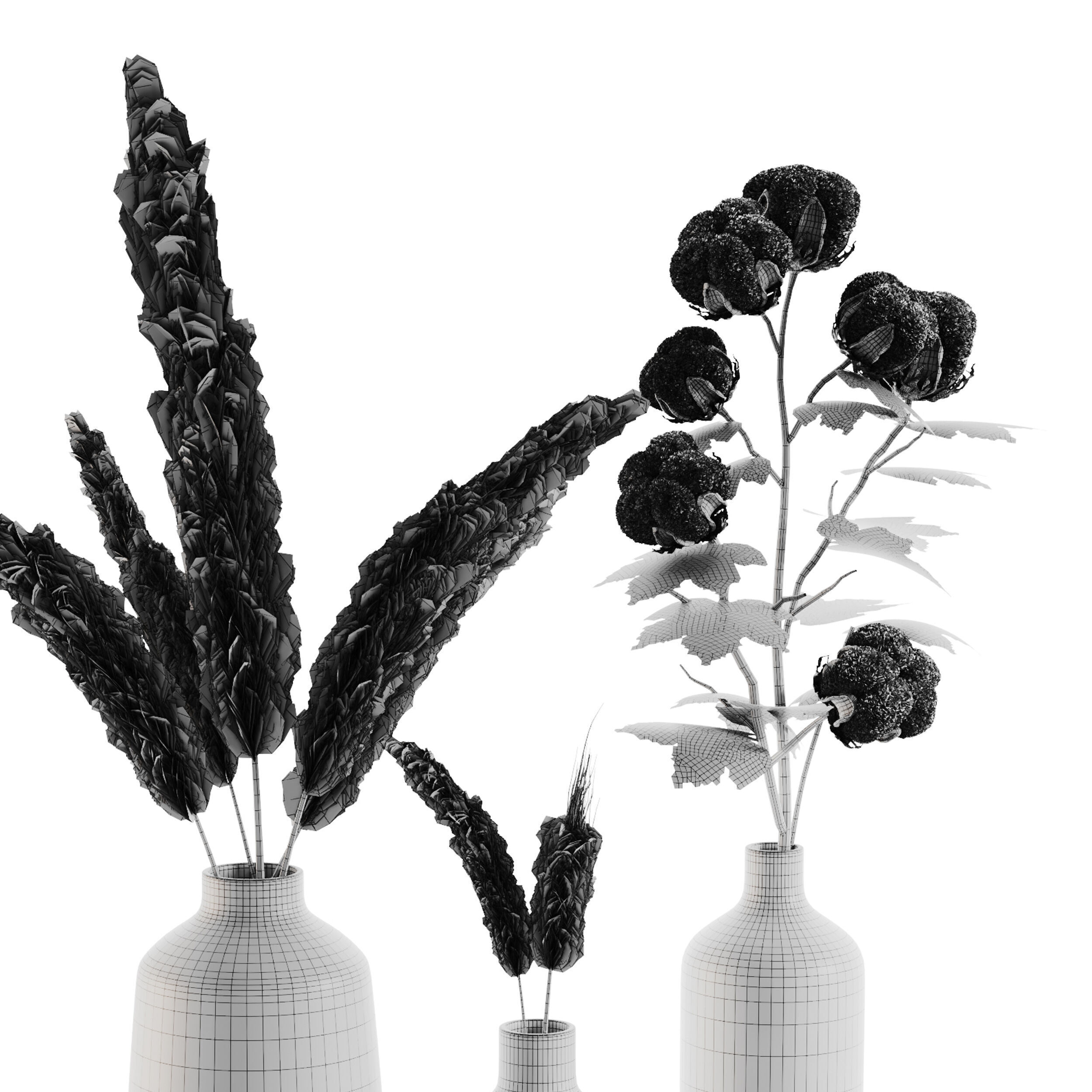 Decorative SET 016 3D model_14